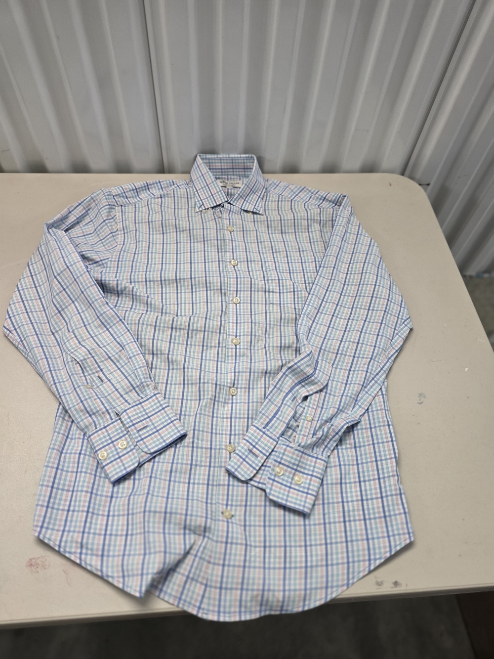 Peter Millar Summer Comfort Button Down Shirt Men's Size Small